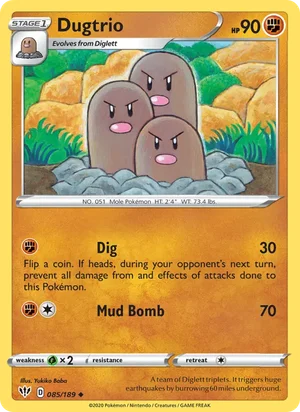 Dugtrio 85/189