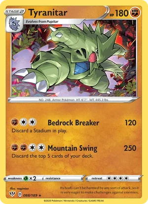 Tyranitar 88/189