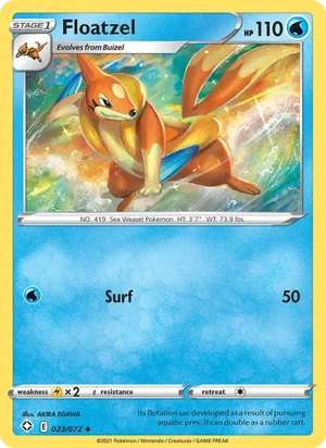 Floatzel 23/72