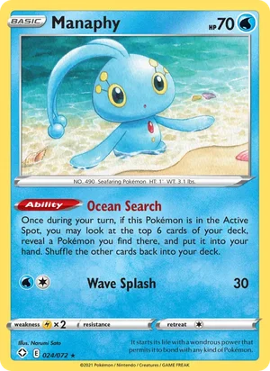 Manaphy 24/72