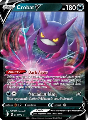 Crobat V, Shining Fates 44