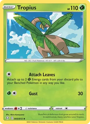 Tropius 5/72