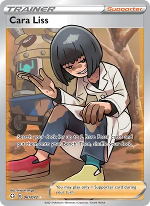 Cara Liss (Full Art) 067/072 Ultra Rare, Shining Fates Pokémon TCG card