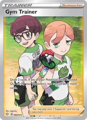 Gym Trainer (Full Art) 068/072 Ultra Rare, Shining Fates Pokémon TCG card