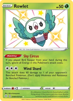 Rowlet SV001