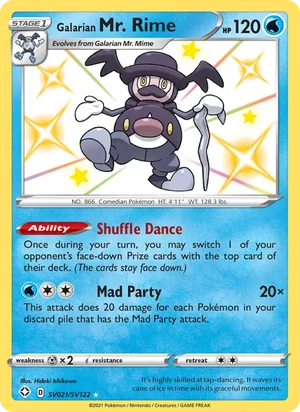 Galarian Mr. Rime SV021