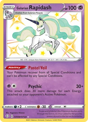 Galarian Rapidash SV048