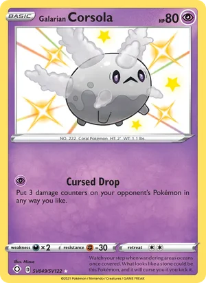 Galarian Corsola SV049