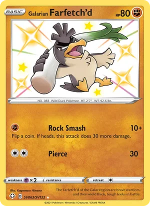 Galarian Farfetch'd SV063