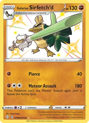Galarian Sirfetch'd SV064