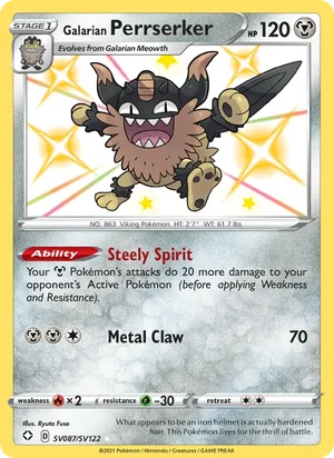 Galarian Perrserker SV087