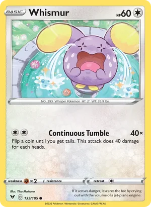 Whismur 135/185