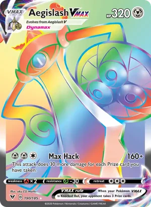 Aegislash VMAX 190/185