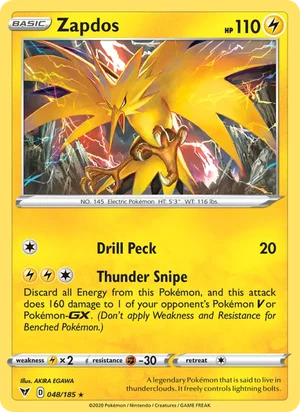 Zapdos 48/185
