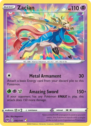Zacian 82/185