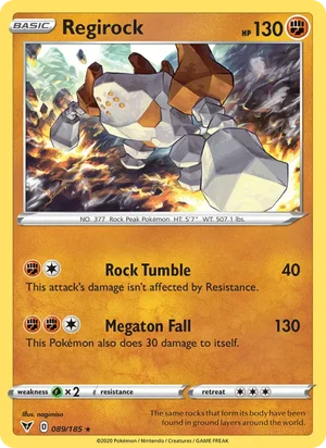 Regirock 89/185