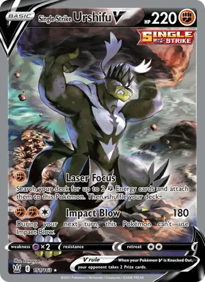 Single Strike Urshifu V 151/163