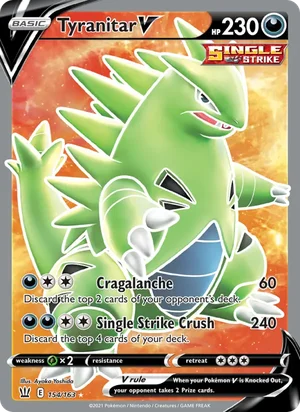 Tyranitar V 154/163
