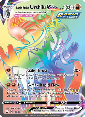 Rapid Strike Urshifu VMAX 169/163