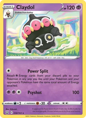 Claydol 58/163