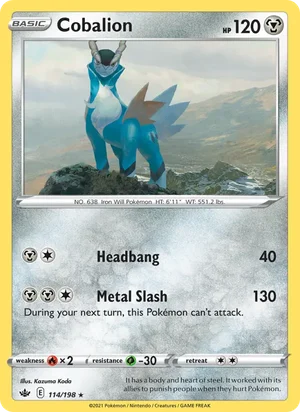 Cobalion 114/198