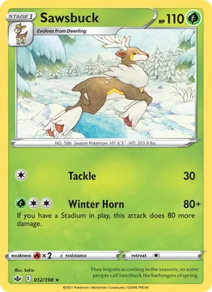 Sawsbuck 12/198