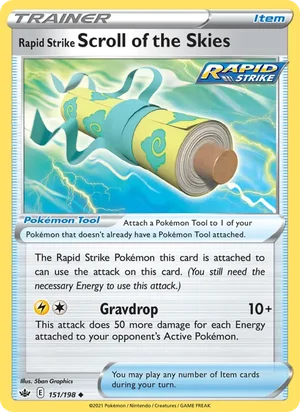 Rapid Strike Scroll of the Skies 151/198