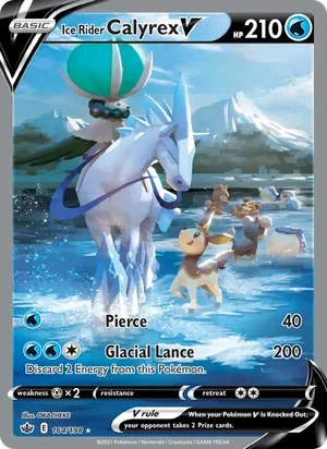 Ice Rider Calyrex V 164/198