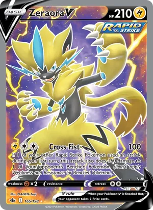 Zeraora V 165/198