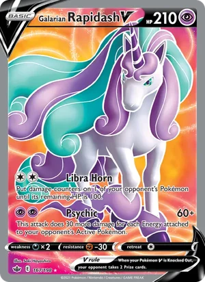 Galarian Rapidash V 167/198