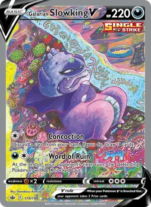Galarian Slowking V 179/198