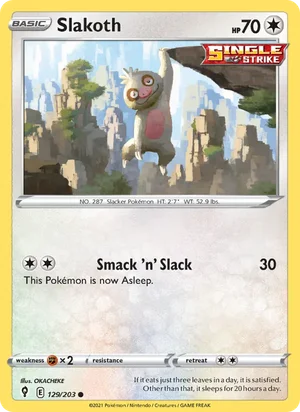 Slakoth 129/203