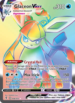 Glaceon VMAX 208/203