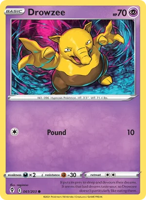 Drowzee 61/203