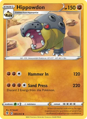 Hippowdon 85/203