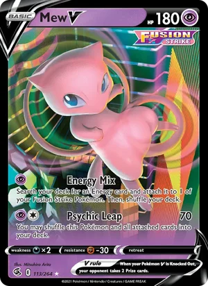 Mew V, Fusion Strike 113