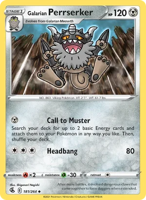 Galarian Perrserker 181/264