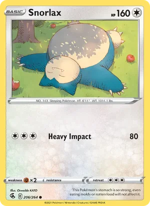Snorlax 206/264