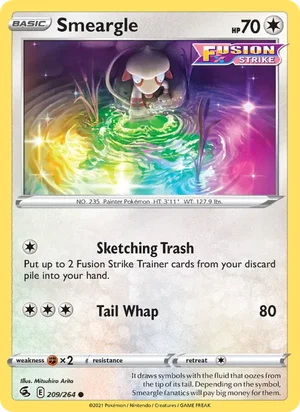 Smeargle 209/264