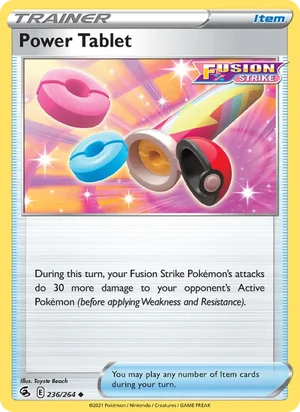 Power Tablet, Fusion Strike 236