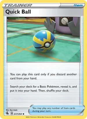 Quick Ball, Fusion Strike 237