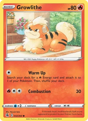 Growlithe 32/264