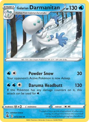 Galarian Darmanitan 72/264