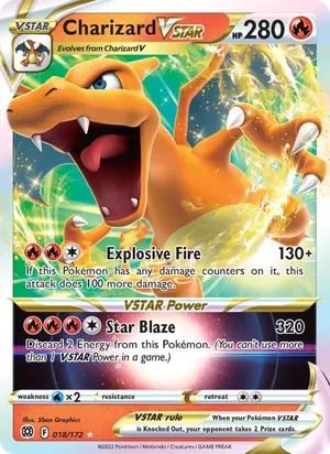 Charizard Vstar 18/172