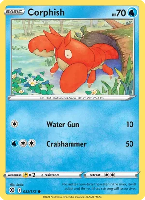 Corphish 32/172