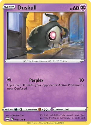 Duskull 60/172