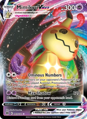 Mimikyu Vmax 69/172