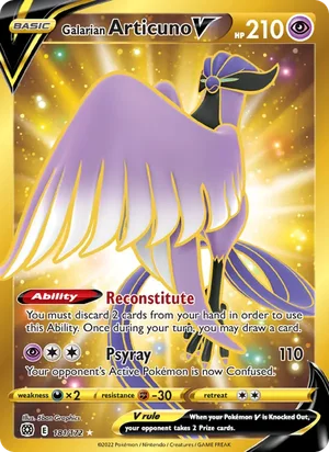 Galarian Articuno V 181/172