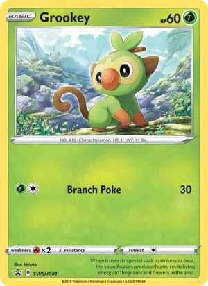 Grookey — Black Star Promo swsh001