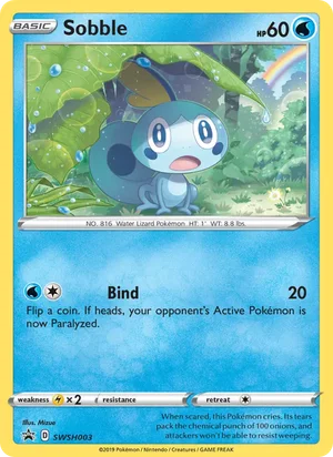 Sobble — Black Star Promo swsh003